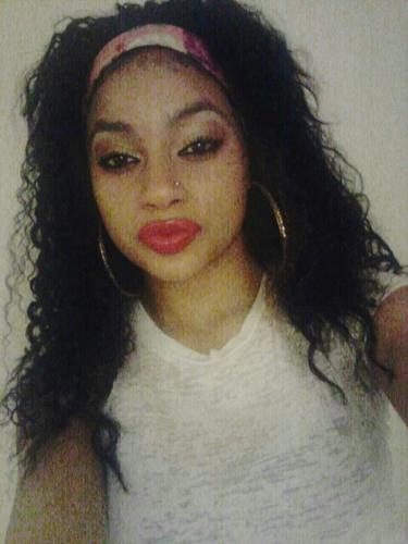 shut up bitch swallow. i mean follow. young bitch saucy can't keep a nigga off me. i dont fit in, i stand out. fuck wit me. yii.
