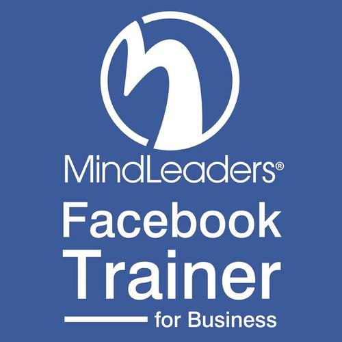 Sharing marketing tips for small businesses on social media and offering an online learning app for marketing via Facebook