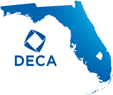 Florida DECA prepares emerging leaders and entrepreneurs in marketing, finance, hospitality, and management.