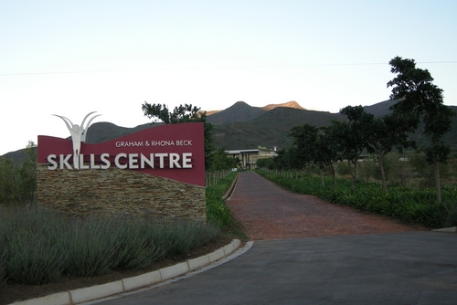 Graham and Rhona Beck Skills Centre address training needs of people in rural communities.
