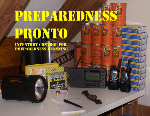 PreparePronto's profile picture. Your inventory control for preparedness planning. A concise guide and electronic spread sheets for tracking food and supplies needed for emergency preparedness.