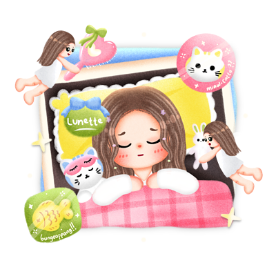 Lunette, mt after dm! 🎀