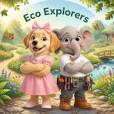 🌍 Ellie 🐶 & Elite 🐘
Eco Explorers on a mission!
Teaching kids about recycling ♻️ & saving our planet 💚