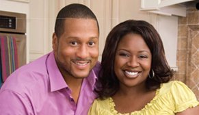 TV hosts of the Food Network's Down Home with the Neelys