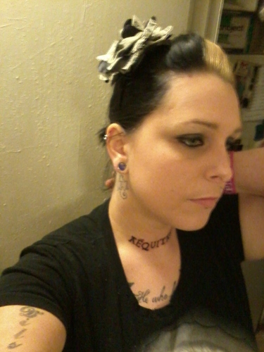 eviltree08's profile picture. I am a proud mother of 2 beautiful girls.I am 1 of the managers of spencers gifts. I love my job. who wouldn't?  I'm addicted to tattoos and vampire novels.