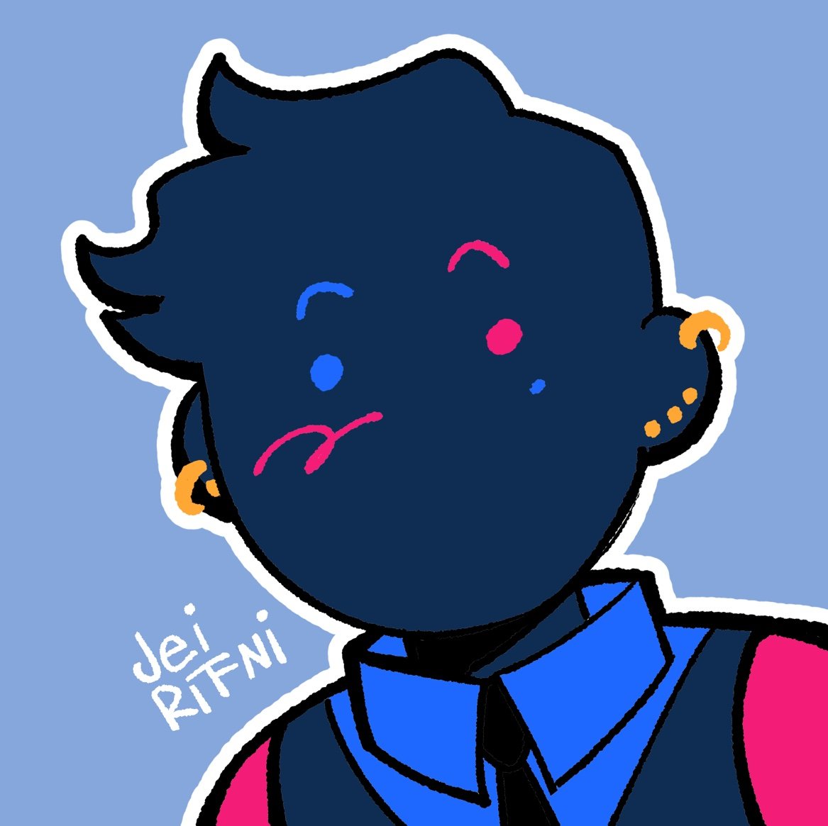 JeiRifniSyah's profile picture. Artist • he/him • 🇲🇾🤲 • 17
Inventor of Ultra Magnus Burger 😅
COMMISSIONS CLOSED (0/5)
NSFW please dni! 🙏
Contact: jeipoosinpublic@gmail.com