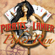 The Fourth Annual Pirates of Lanier Boat Poker Run on Lake Lanier is an Annual fund raiser event benefiting children's charities.  Come Show Your Support!