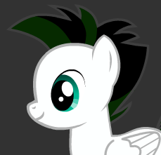 I'm Bright Spark, but most ponies call me Dell.  I'm from Canterlot, but I moved out to start afresh.  I'm a good chef, and I work at the Sugarloaf Café.
