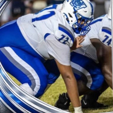 Booker T. Washington HS | #72
OL | Guard/Tackle
6’2” | 340 lbs | 3.5 GPA
Class of 2027 | 16 years old, entering senior season
