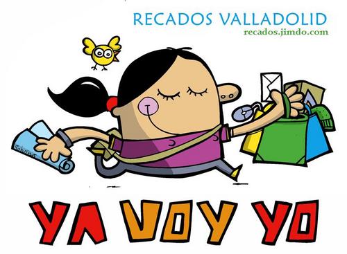 YavoyYoRecados's profile picture. Tu empresa de recados en Valladolid.
http://t.co/LkpXkghkkW
#recados #yavoyyo #valladolid
