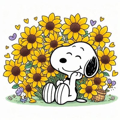 🩵🌸Sunflowers🌸🩵 Snoopy_LOVE