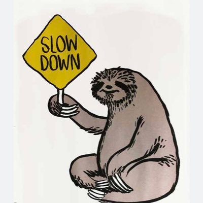 Be present and slow down