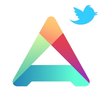 Twitter page of the portal about #android #news #apps #games #features #devices