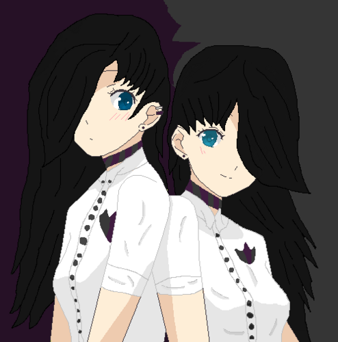 Katie and Erin. The main writers of the new book series 'Hexed'!!
dA Group- http://t.co/3qxkBVfN5B
YouTube- http://t.co/gtVWcm3WKo