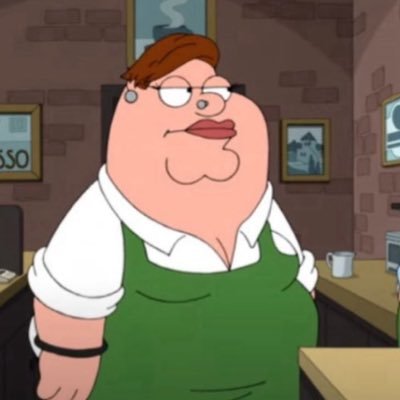 Lesbian Barista Peter of shedtwt