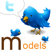 ModelTweets is a group twitter account developed for the modeling indistry. Visit our site to learn how to use this service.