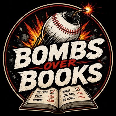 💣 Bombs Over Books
⚾ Daily Home Run Props & MLB Plays
📊 Exit Velo • Launch Angle • Matchups