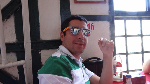Disfrutando de las cosas sencillas de la vida.