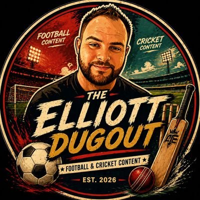 TheElliottDugout on tik tok and youtube. talking all things football and cricket. please follow like and share. would love to get fans on as well to do podcasts