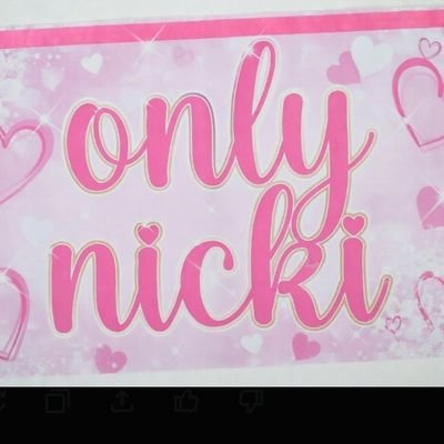 it's Nicki only