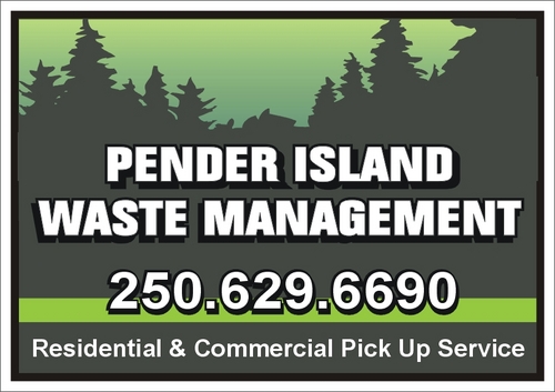 Pender Island, BC, Canada. Residential & Commercial waste & recycle Services