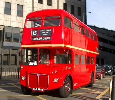 Take a Trip on a London Landmark - Routemaster Heritage Route 15: Tower Hill to Trafalgar Square via St Pauls. Every 20 minutes, 7 days a week. Oyster accepted.