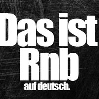 Deutsch R&B und Soul (@dasistrnb) 's Twitter Profile