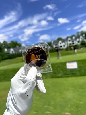 She learned that golf is not about power, but control. Not of the ball but of herself.
