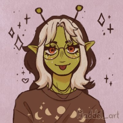 ☆ 23 ☆ she/they/creature ☆ real life space alien 👽 fiction is not reality and does not reflect one's morals or worth as a person .𖥔 ݁ ˖ִ🛸༄˖°. @mooriemoo