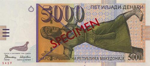 DEALER IN : Numismatics , Macedonian and European  Banknotes , Macedonian Specimens and Coins and Notes