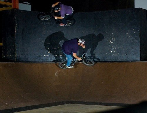 inflowpark's profile picture. 10000 sq/ft indoor bmx park. Mountain bikes, skateboards, inline skates and scooters all welcome. At Inflow we are commited to the progression of our sport.