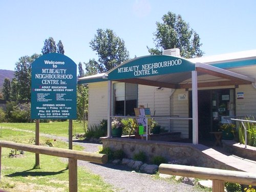 Mt Beauty Neighbourhood Centre offers quality pre-accredited and hobby courses + community services inc. as well as Centrelink access.