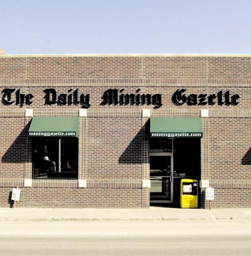 The Daily Mining Gazette, serving Houghton, Keweenaw, Baraga and Ontonagon counties since 1859.