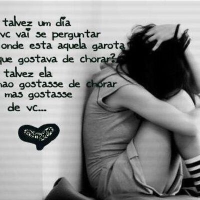 Frases de uma menina Triste
