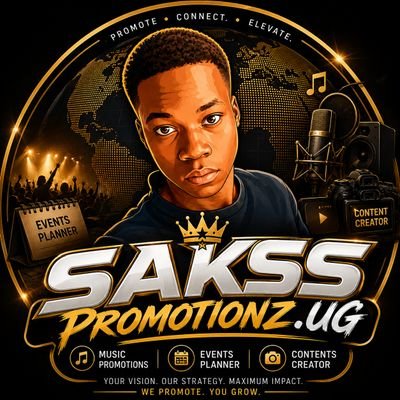 HERE am SAKSS https://t.co/a0K9n8s4Pu🇺🇬🇺🇬
SO HERE YOU CAN FOLLOW ME AND SUBSCRIBE ME FOR MUSIC PROMOTION, CONTENT CREATION AND EVENTS PLANNER AND OTHERS THA