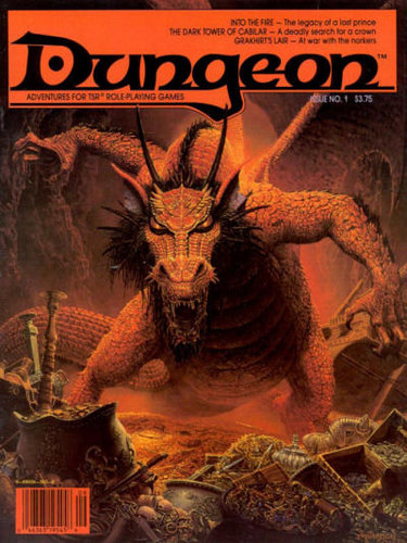 Dungeon Magazine was a fantastic tool for Dungeon Masters and gamers alike, providing a number of great adventures within every issue.