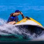 Abu Dhabi’s blue-water rush 🌊 Premium jet ski moments, one wave at a time