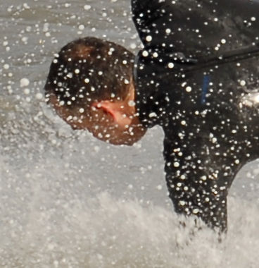 mpwind's profile picture. Mark gets wet.