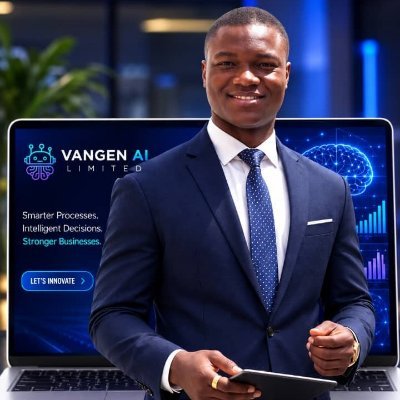 Founder & CEO, VanGenAI
Building AI Infrastructure for African intelligence Era.
AI • Infrastructure • Growth
Building from Africa → Global