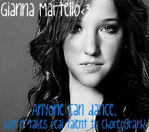 GIANNA IS AMAZING. Im one of her BIGEST fans! :) we follow back if your a DanceMoms fan, or if you ask:) #TeamGia owned by @DanceMomsCraze7 and @12dancer_1997
