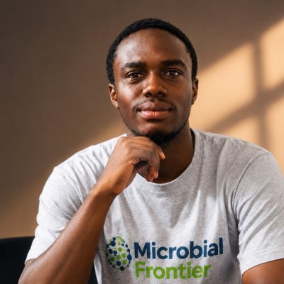 Microbiology Student | FUTA 
Microbiology × Biotechnology × AI
Documenting ideas shaping Africa's scientific future
Learning • Building • Sharing.
