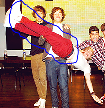 harrysredpants's profile picture. I am the single pair of red pants one direction collectively share.