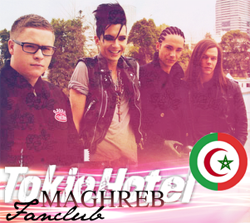 The twitter account of Tokio Hotel Maghreb Fanclub. Please follow and support!