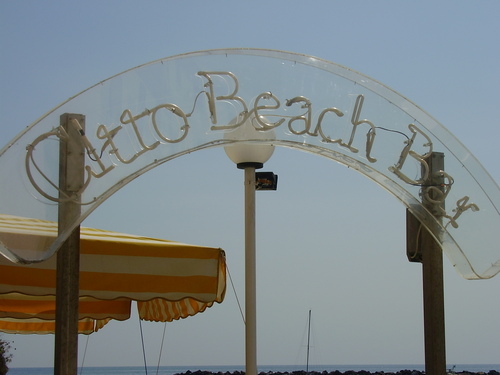 American bar, Baia del Silenzio , Sestri Levante ... in riva al mare