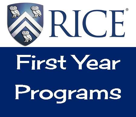 The First Step to Your Success at Rice University
http://t.co/vFW0BIOwmz