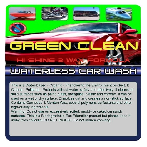 Green Clean LLC is Michigan's sole distributor of water-less car cleaning products. Check us out on Facebook at http://t.co/GRLPDcOsOP