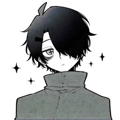黒い服とモノクロ漫画が落ち着く。