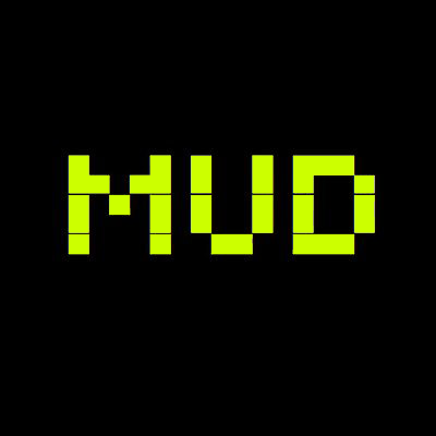 MUD is a text-based onchain world. Fragments that reveal a near-future technofeudal dystopia. Collect, interpret, build, play, experiment. CC0.