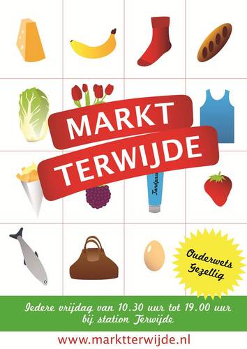 MarktTerwijde's profile picture. Iedere vrijdag 9 - 16 uur op de parkeervakken van Winkelpein Parkwijk. (Voorheen Markt Terwijde) 8/10 verschillende kramen.