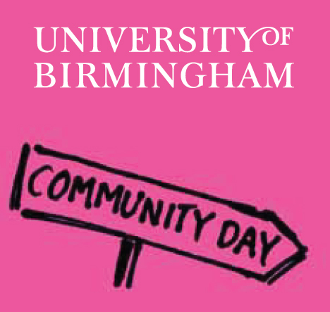 UoBCommunityDay's profile picture. @unibirmingham Community Day - fun fair, arts & crafts, BBQ, mini-med school & more. All free - Sunday 10 June 2012